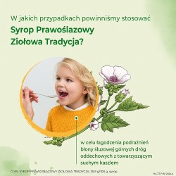 Zdjęcie produktu - #2 Ziołowa Tradycja Syrop Prawoślazowy, 125 g - lek na kaszel