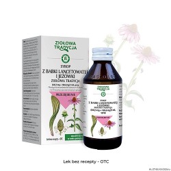 Zdjęcie produktu - #0 Ziołowa Tradycja Syrop z babki lancetowatej i jeż&oacute;wki, 125 g