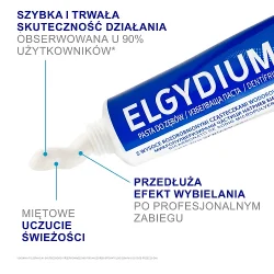 Miniaturka artykułu - #1 ELGYDIUM Pasta do zęb&oacute;w wybielająca, 75ml