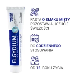 #4 – ELGYDIUM Pasta do zęb&oacute;w wybielająca, 75ml