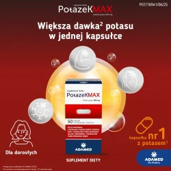 Miniaturka artykułu - #1 Potazek MAX 0,9g, 50 kapsułek