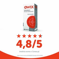 Zdjęcie produktu - #4 Pyrantelum Owix - Lek na owsiki dla dzieci w zawiesinie, 15 ml 