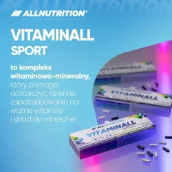 Miniaturka artykułu - #1 ALLNUTRITION Vitaminall Sport WITAMINY I MINERAŁY, 60 kaps.