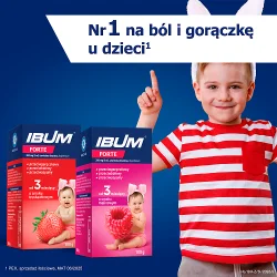 Miniaturka artykułu - #0 IBUM FORTE Zawiesina o smaku truskawkowym 200 mg/5 ml - 100 g