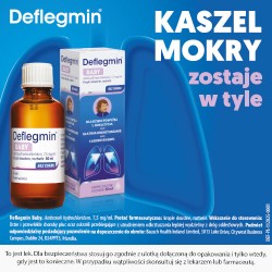 Zdjęcie produktu - #0 Deflegmin Baby krople doustne 7,5 mg/ml, 50ml