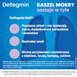 Zdjęcie produktu - #3 Deflegmin Baby krople doustne 7,5 mg/ml, 50ml