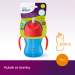 Zdjęcie produktu - #1 AVENT Kubek ze słomką 200ml 796/01, 9m+ blue- 200ml