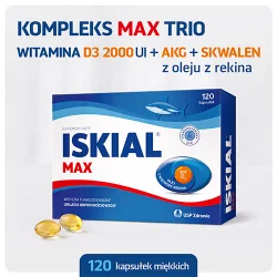 Miniaturka artykułu - #0 Iskial Immuno Max, 120 kaps.