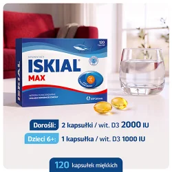 Miniaturka artykułu - #1 Iskial Immuno Max, 120 kaps.