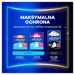 Zdjęcie produktu - #5 Always Maxi Podpaski Ze Skrzydełkami Super Rozmiar 2, 9 szt.