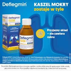 Zdjęcie produktu - #3 Deflegmin Effect syrop 30mg/5ml, 120ml