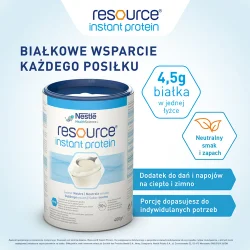 Miniaturka artykułu - #0 RESOURCE Instant Protein proszek, 400 g