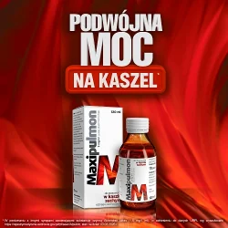 Miniaturka artykułu - #0 Maxipulmon syrop na suchy uporczywy kaszel - 3 mg/ml, 120 ml