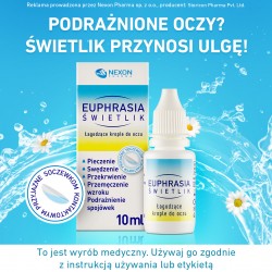 Zdjęcie produktu - #1 Euphrasia Świetlik Łagodzące krople do oczu, 10 ml