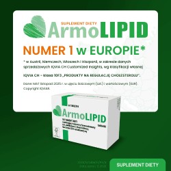 #0 – ArmoLipid, 60 tabl. - Wspomaga obniżanie poziomu cholesterolu LDL 
