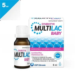 Miniaturka artykułu - #0 Multilac BABY Synbiotyk Krople - 5 ml
