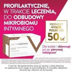 Zdjęcie produktu - #1 LACTOVAGINAL - 28 kapsułek dopochwowych