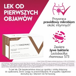 Zdjęcie produktu - #3 LACTOVAGINAL - 28 kapsułek dopochwowych