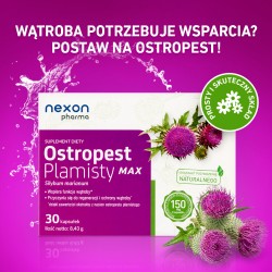 Zdjęcie produktu - #1 Ostropest Plamisty Max Sylimaryna, 30 kaps.