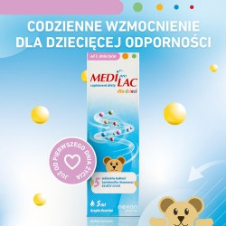 Zdjęcie produktu - #1 Mediprolac dla dzieci Krople doustne Probiotyk od 1. dnia życia, 5 ml