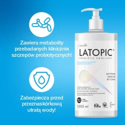 Miniaturka artykułu - #1 Latopic Emulsja do ciała, 1000 ml