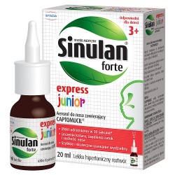 Zdjęcie produktu - #0 Sinulan Express Forte Junior, 20 ml