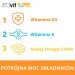 Zdjęcie produktu - #0 Ibuvit D3 2000 + K2 MK-7 Omega 3 - 30kaps.