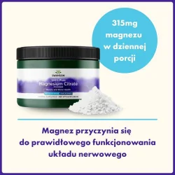 #4 – Swanson Cytrynian Magnezu 100%, 244 g