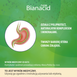 Zdjęcie produktu - #2 NeoBianacid, 14 tabl. do ssania - na nadkwaśność i refluks