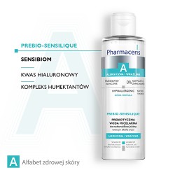 Zdjęcie produktu - #1 PHARMACERIS A Prebiotyczna woda micelarna do nadwrażliwej sk&oacute;ry twarzy i okolic oczu, 200ml