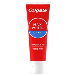 Zdjęcie produktu - #1 Colgate Max White Optic Wybielająca pasta do zęb&oacute;w, 75 ml