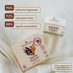 Zdjęcie produktu - #1 Orientana Naturalny krem do twarzy Drzewo Sandałowe i Kurkuma, 50 ml