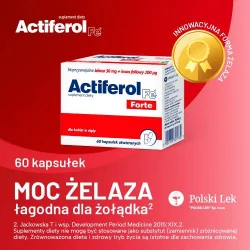 Miniaturka artykułu - #0 ActiFerol Fe Forte - 60 kapsułek
