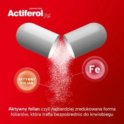 Miniaturka artykułu - #1 ActiFerol Fe Forte - 60 kapsułek