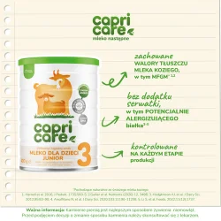 #2 – Capricare 3 Mleko dla dzieci Junior powyżej 12. miesiąca życia, 400 g