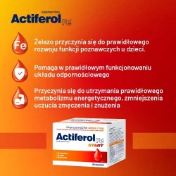 Miniaturka artykułu - #1 ActiFerol Fe START proszek - 30 sasz.