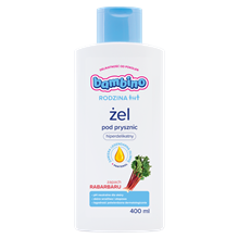 Zdjęcie produktu - #0 Bambino Rodzina Żel pod prysznic zapach rabarbaru-  400 ml