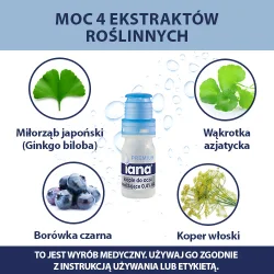 Miniaturka artykułu - #1 Iana Premium nawilżające krople do oczu, 10 ml
