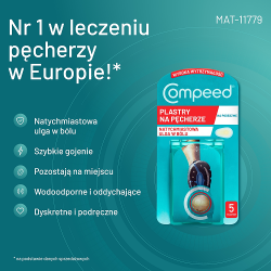 Zdjęcie produktu - #1 Compeed Plastry sportowe na pęcherze na podeszwie, 5 szt.