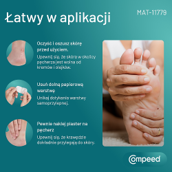 Zdjęcie produktu - #5 Compeed Plastry sportowe na pęcherze na podeszwie, 5 szt.