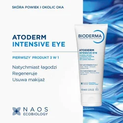 Miniaturka artykułu - #0 BIODERMA ATODERM INTENSIVE EYE 3W1 krem na podrażnioną sk&oacute;rę powiek, 100ml