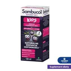 Miniaturka artykułu - #0 Sambucol Kids płyn, 120 ml