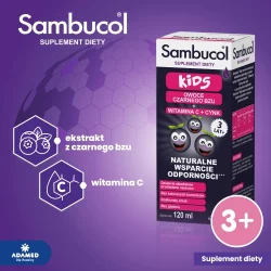 #2 – Sambucol Kids płyn, 120 ml