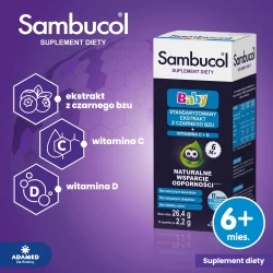 #2 – Sambucol Baby, 12 saszetek 