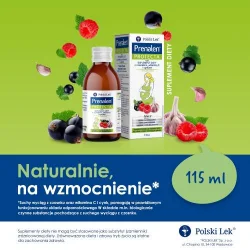 Miniaturka artykułu - #1 PRENALEN Syrop przy przeziębieniu bez cukr&oacute;w - suplement diety dla kobiet w ciąży, 115ml.