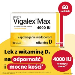 Zdjęcie produktu - #0 BIOFARM Vigalex Max 4000 j.m., 60 tabletek