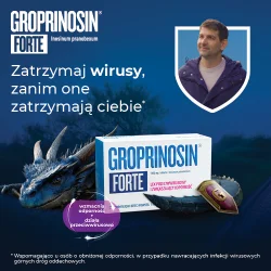 Miniaturka artykułu - #0 Groprinosin Forte tabl. 1 g, 30 tabl.