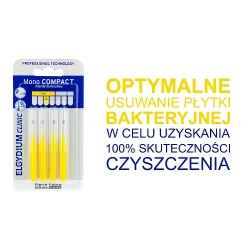 Miniaturka artykułu - #0 ELGYDIUM MONO COMPACT 2 szczoteczka międzyzębowa, 4szt.
