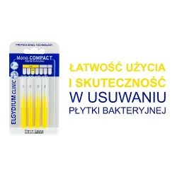 Miniaturka artykułu - #1 ELGYDIUM MONO COMPACT 2 szczoteczka międzyzębowa, 4szt.