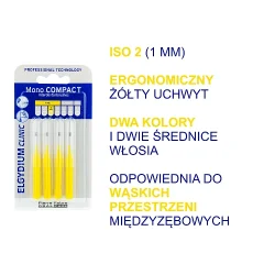 #2 – ELGYDIUM MONO COMPACT 2 szczoteczka międzyzębowa, 4szt.